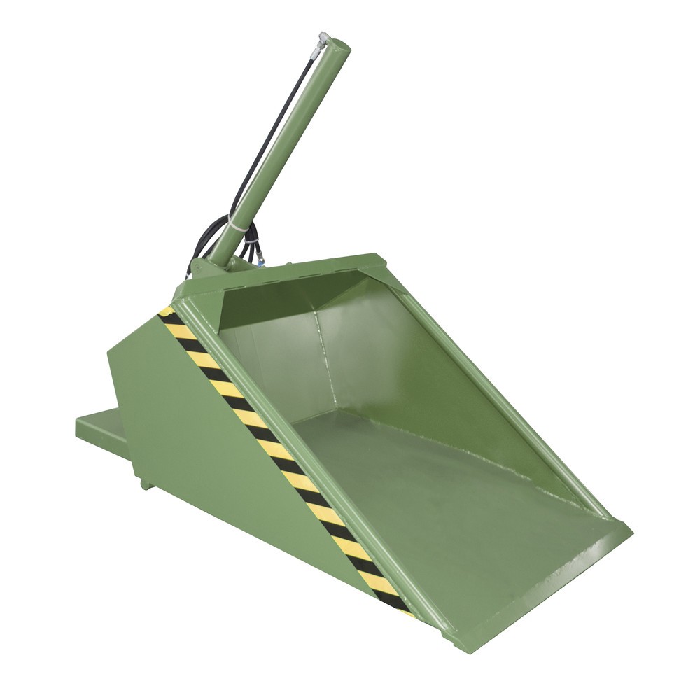Imagen del producto: Bauer® Pala para apilador, hidráulica, pintada, volumen 0,5 m³, verde reseda