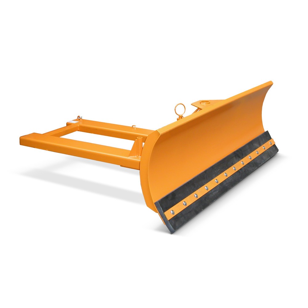 Número de imagen del producto 1: Bauer® Pala quitanieves para carretilla elevadora con rascador de goma, suspensión basculante, anchura de pala 1.800 mm