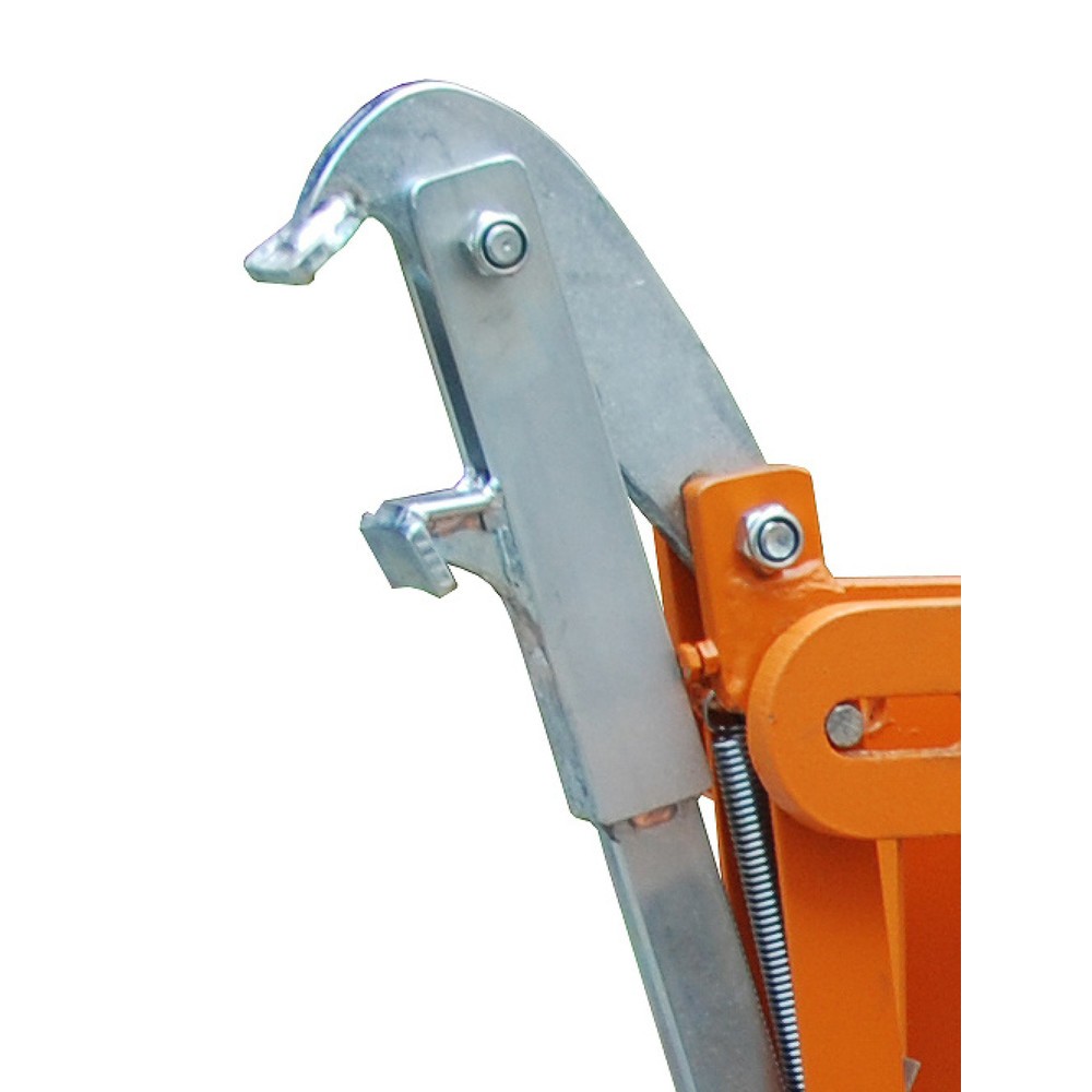 Número de imagen del producto 2: Bauer® Pinza de tambor, barriles de tapa de plástico, capacidad de carga 800 kg, RAL 5012 azul claro