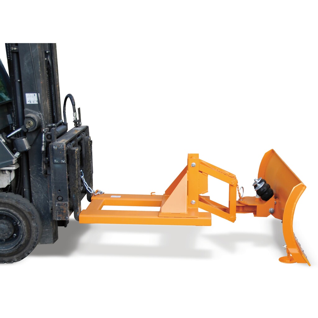 Bauer® Quitanieves para apilador con rascador de goma, anchura de pala 1500 mm Imagen del producto: Bauer® Quitanieves para apilador con rascador de goma, anchura de pala 1500 mm