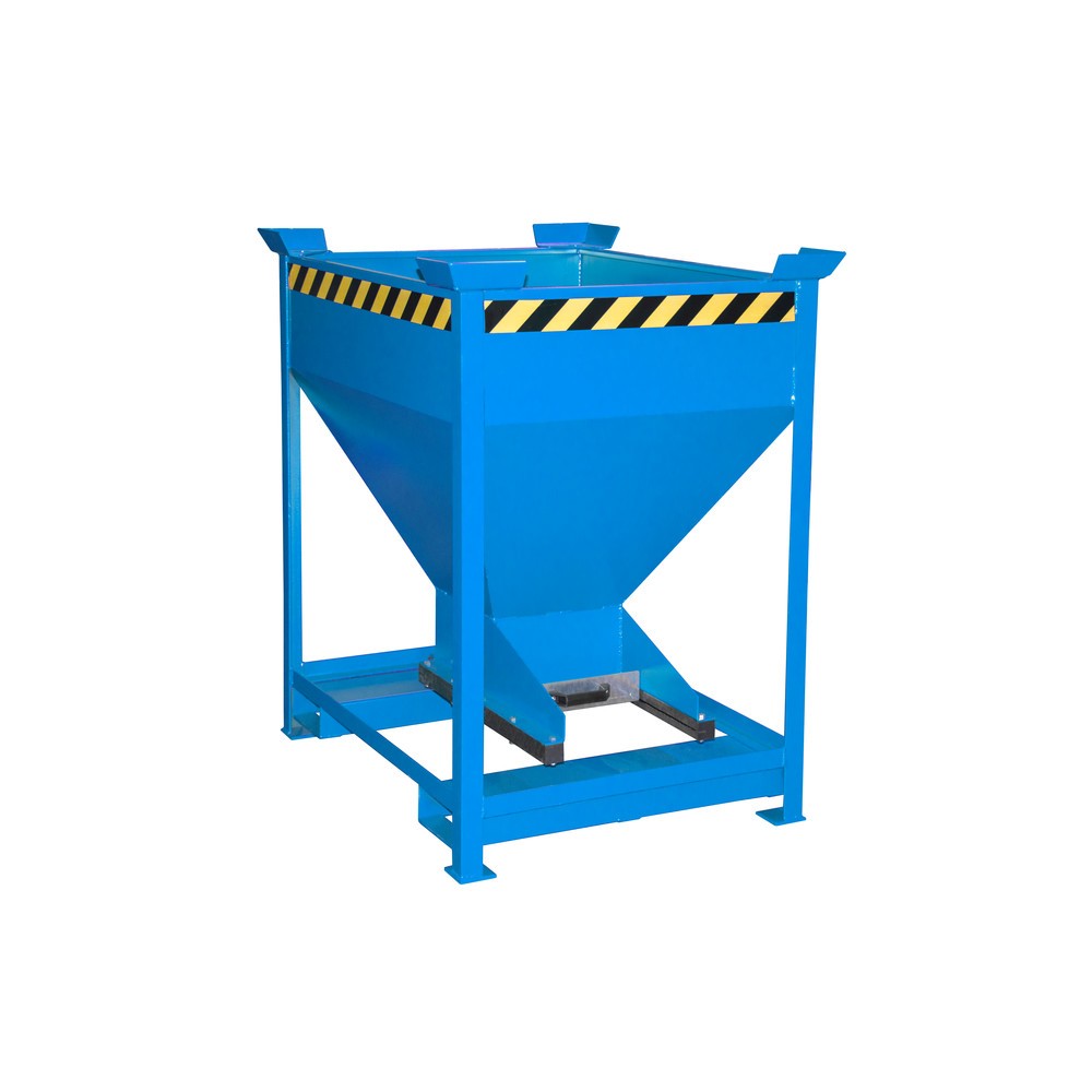 contenedor silo lacado para materiales a granel de grano fino