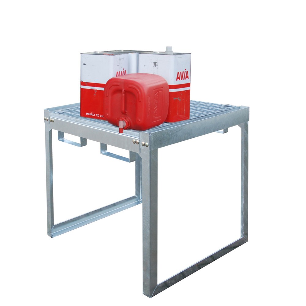 Número de imagen del producto 2: Bauer® Sistema modular de bastidor de barril, alto H x An x F 780 x 910 x 790 mm, para contenedores