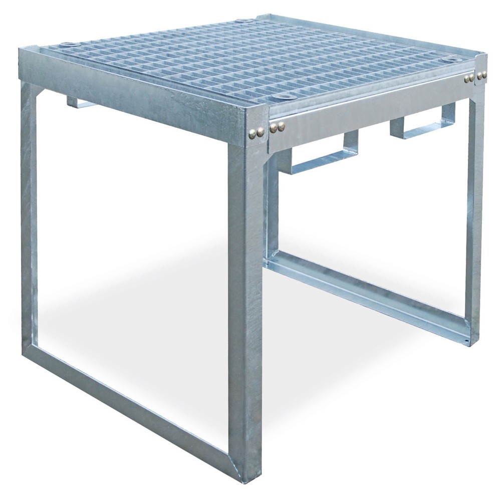 Número de imagen del producto 1: Bauer® Sistema modular de bastidor de barril, alto H x An x F 780 x 910 x 790 mm, para contenedores