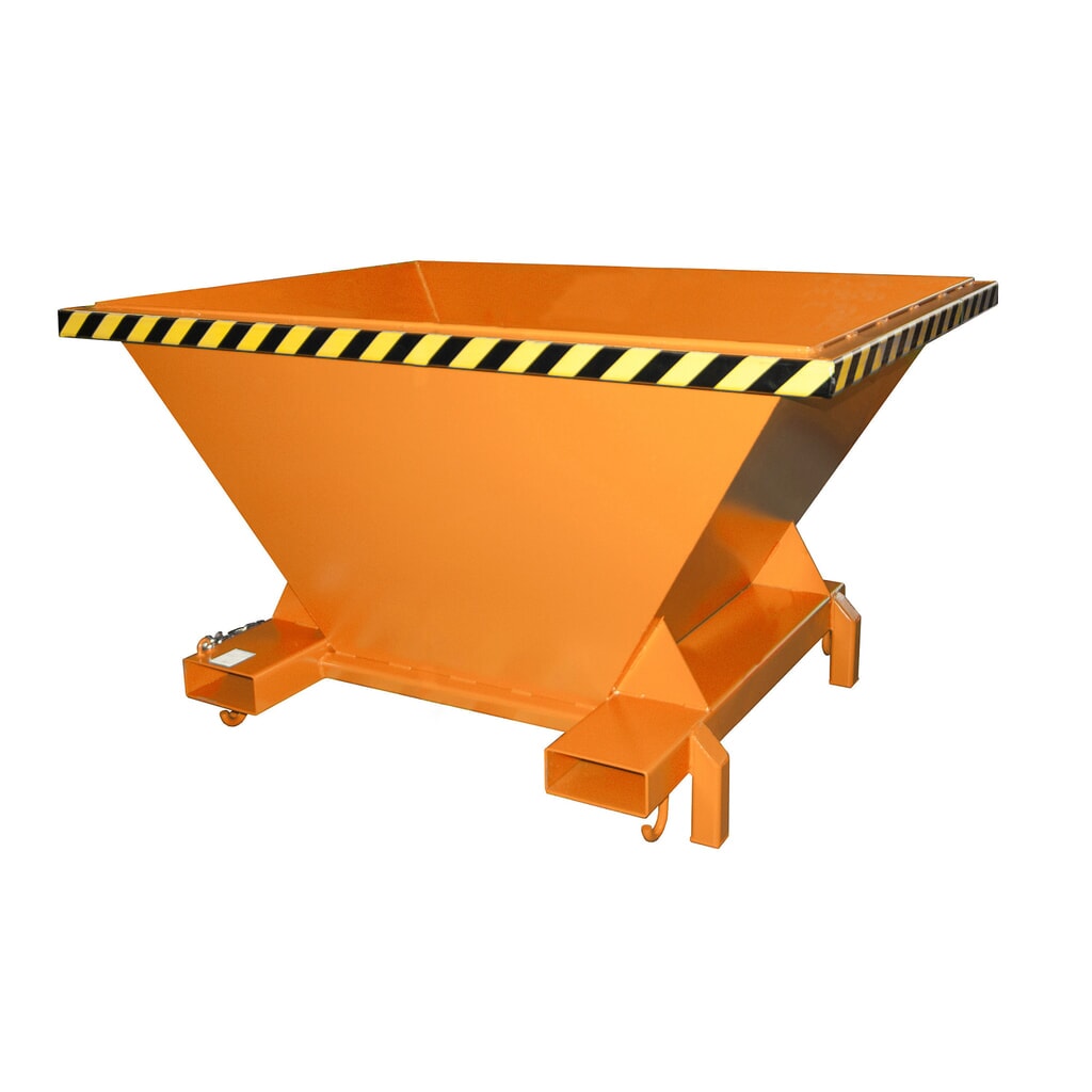Imagen del producto: Bauer® Embudo de llenado para bolsas de transporte BIG BAG, alto H x An x F 990 x 1.710 x 1.320 mm, RAL 2000 amarillo naranja