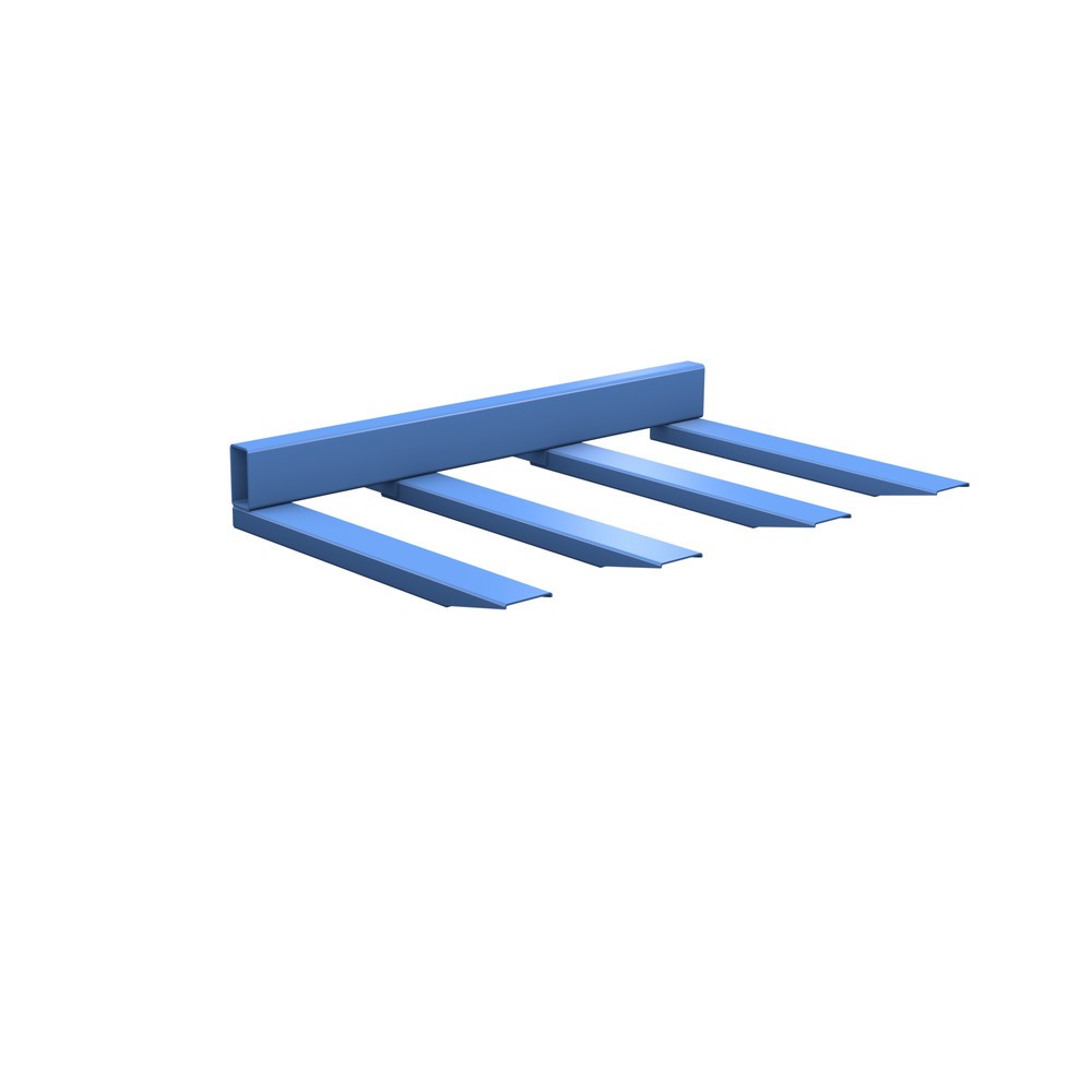 Número de imagen del producto 1: Bauer® Travesaño largo, pintado, capacidad de carga 1.500 kg, azul luminoso