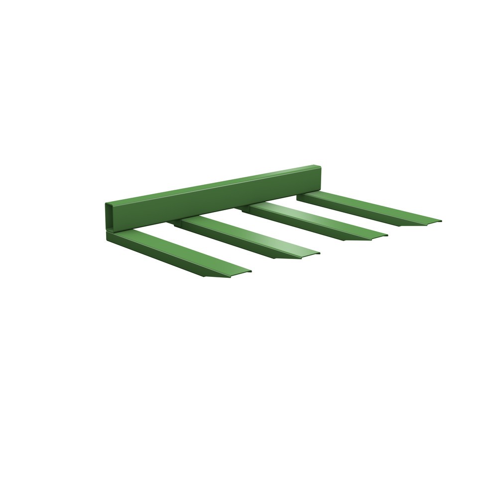 Número de imagen del producto 1: Bauer® Travesaño largo, pintado, capacidad de carga 1.500 kg, verde reseda