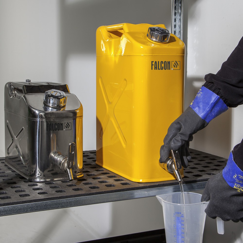 Número de imagen del producto 2: Bidón de seguridad, acero, con llave, 20 l