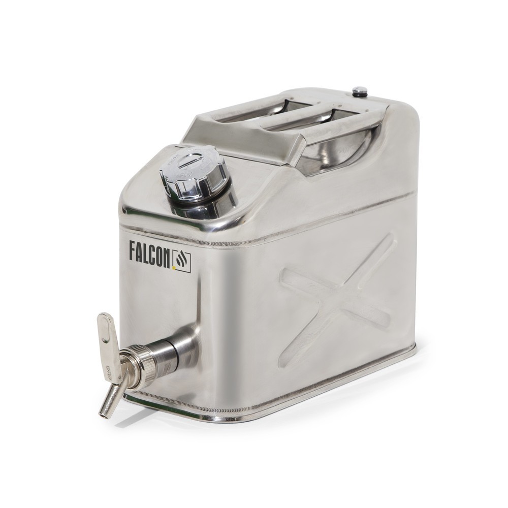 Número de imagen del producto 1: Bidón de seguridad, acero inoxidable, con llave, 10 l