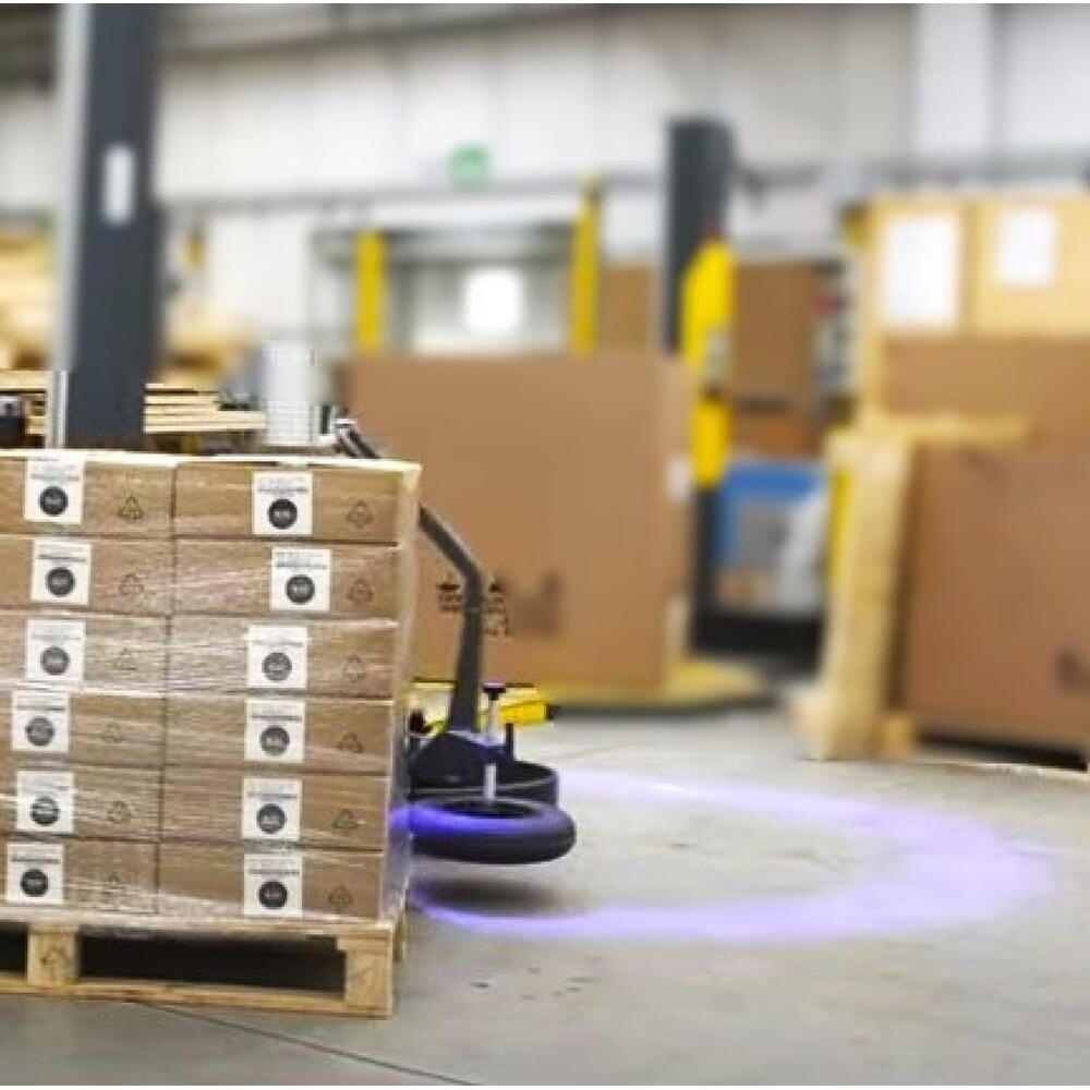 Foco azul y parada-reinicio automático mediante escáner para robot tensor SIAT BeeWrap+ Imagen del producto: Foco azul y parada-reinicio automático mediante escáner para robot tensor SIAT BeeWrap+