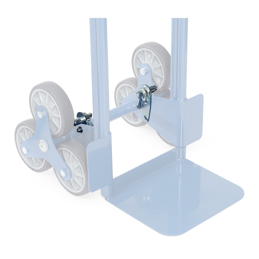 bloqueo|freno para carro para escaleras fetra®, estrella de rueda de 3 brazos Imagen del producto: bloqueo|freno para carro para escaleras fetra®, estrella de rueda de 3 brazos