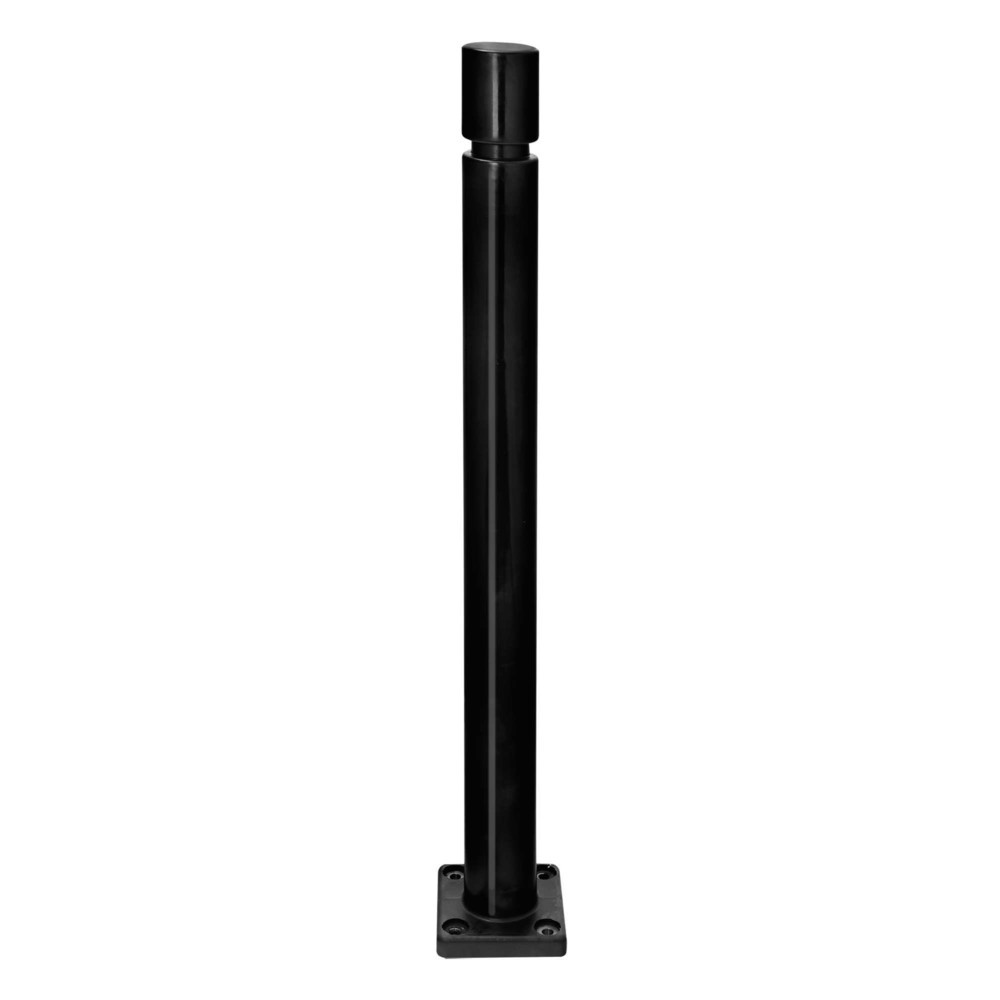 Número de imagen del producto 1: Bolardo CITY MORAVIA FLEX, para fijar con tacos, de TPU, HxØ 1.000 x 80 mm, negro