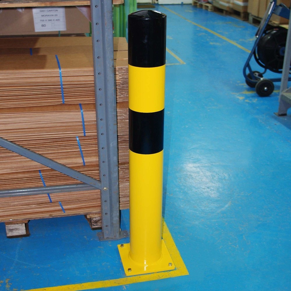 Número de imagen del producto 6: Bolardo de protección antichoques MORAVIA, para anclar con tacos, exterior, altura 1.200 mm, Ø 159 mm