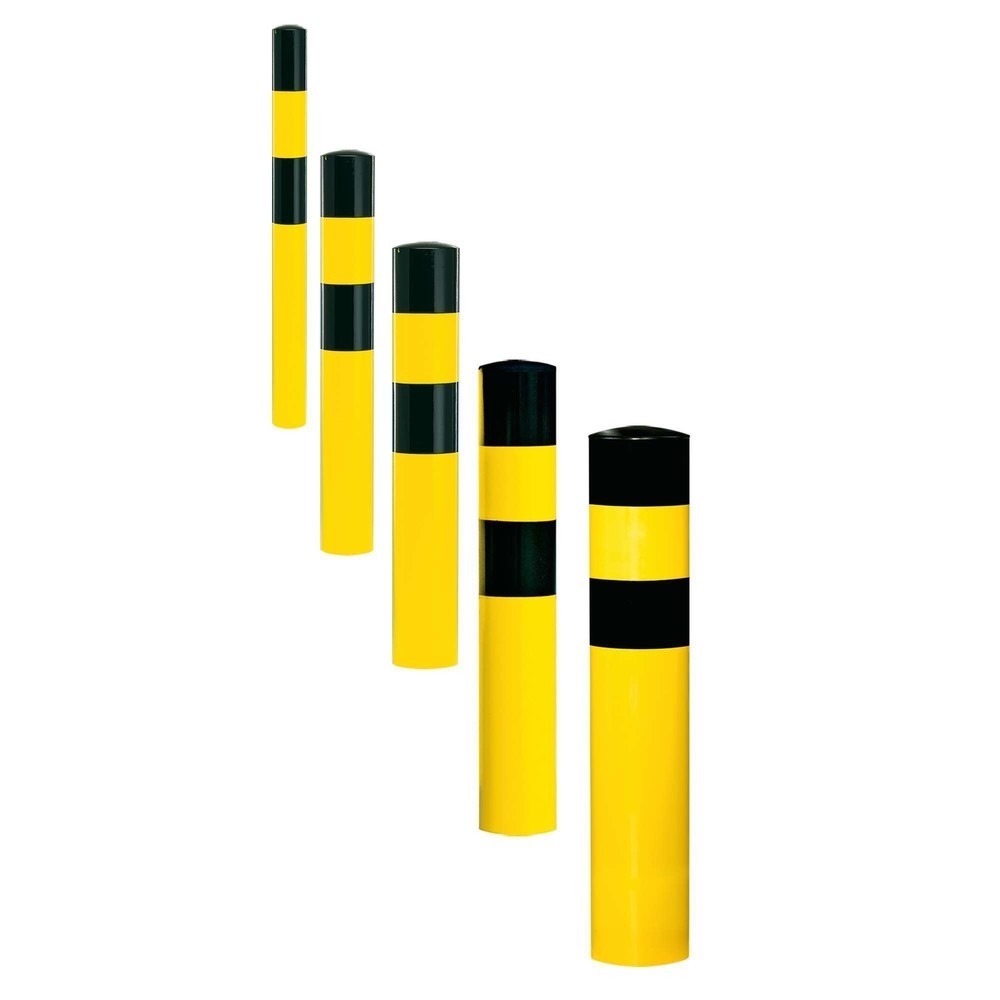 Número de imagen del producto 5: Bolardo de protección antichoques MORAVIA, para empotrar en hormigón, exterior, altura 1.600 mm, Ø 159 mm