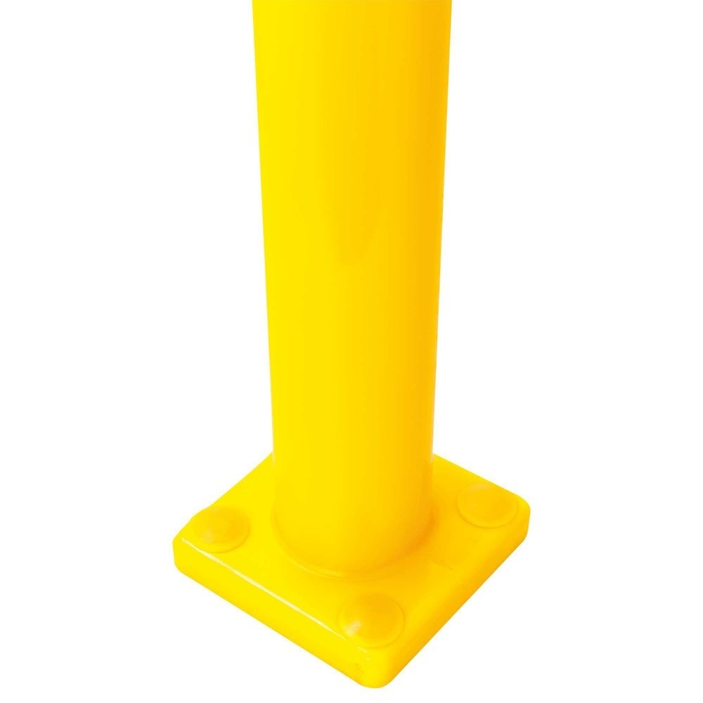Número de imagen del producto 9: Bolardo de protección antichoques MORAVIA FLEX, de TPU, para fijar con tacos, HxØ 1.000 x 80 mm, amarillo y negro