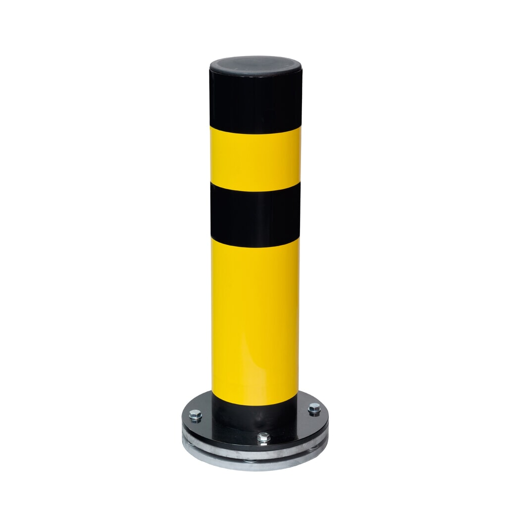 Número de imagen del producto 3: Bolardo de protección antichoques giratorio MORAVIA Swing, para aplicación en interiores, HxØ 700 x 159 mm
