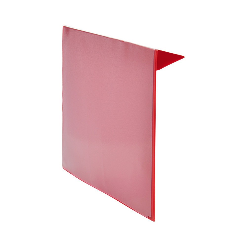 Número de imagen del producto 1: bolsa de identificación para bastidor|chasis superior, DIN A5, ranura lateral, rojo