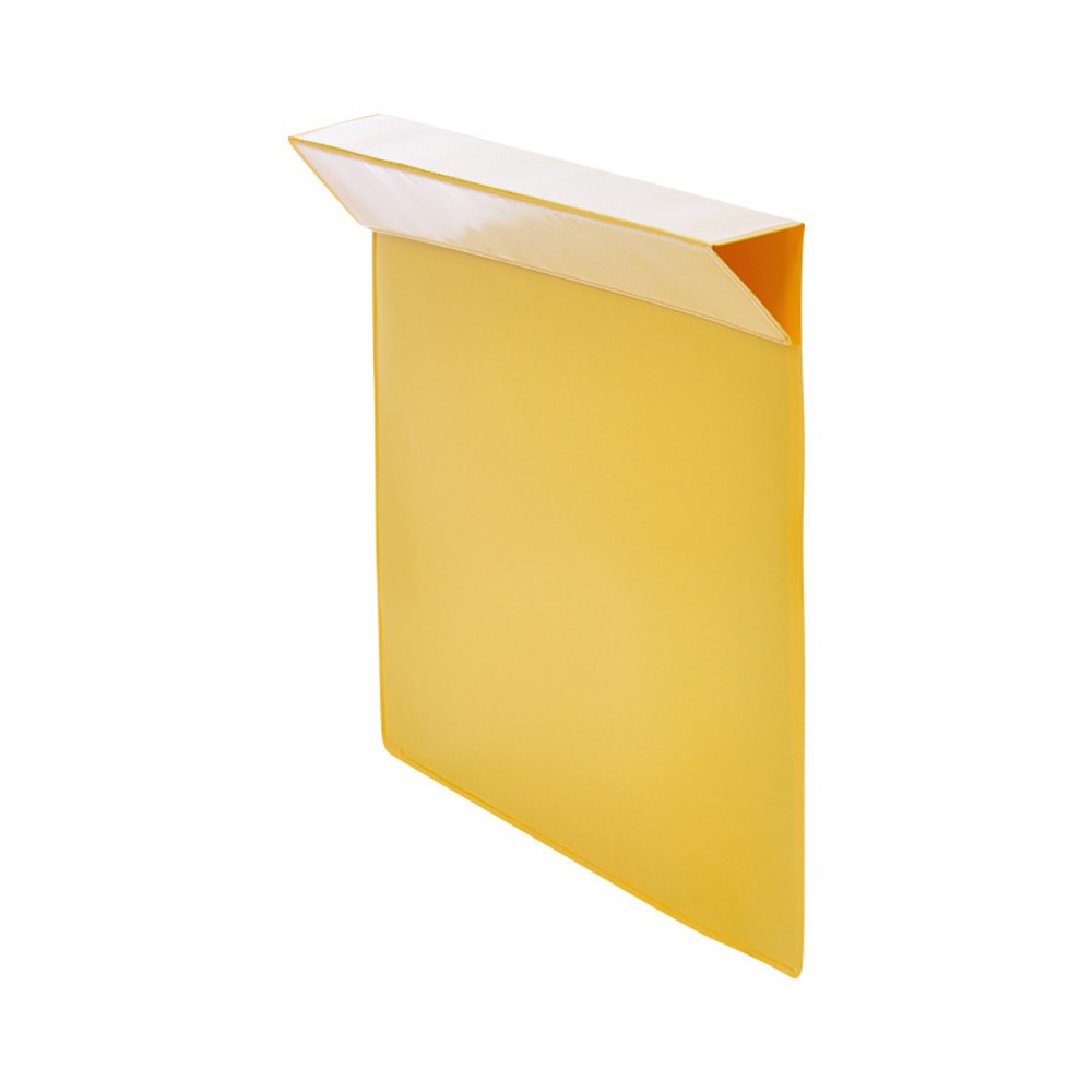 Número de imagen del producto 2: bolsa de identificación para bastidor|chasis superior, DIN A5, ranura lateral, amarillo