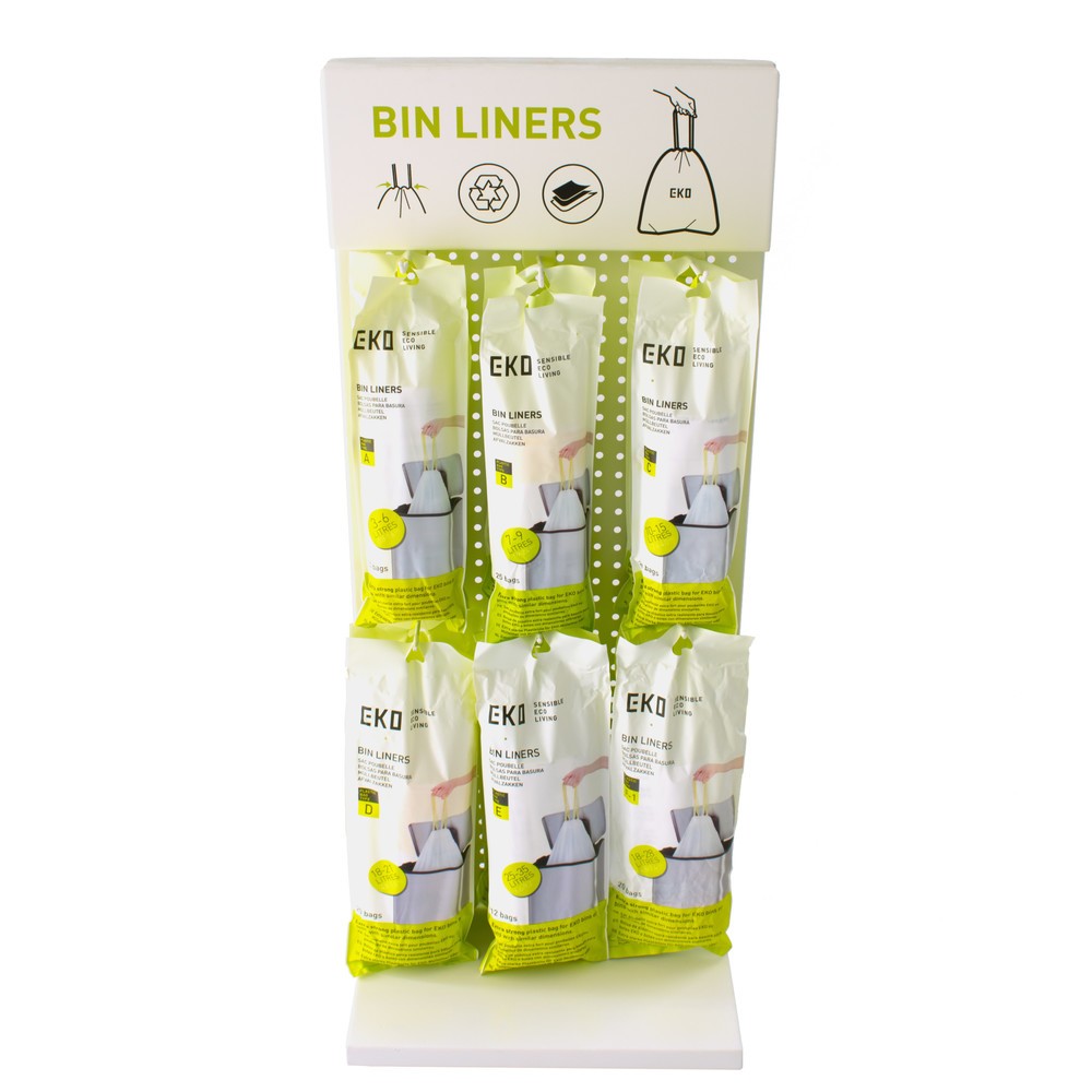 Número de imagen del producto 6: Bolsas de basura EKO, blancas, 15 litros, 420 uds./unidad de venta