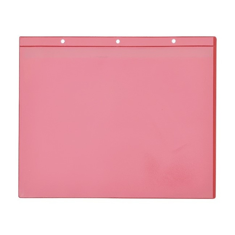 Número de imagen del producto 1: Bolsillos magnéticos, cruz DIN A4, ranura lateral, rojo