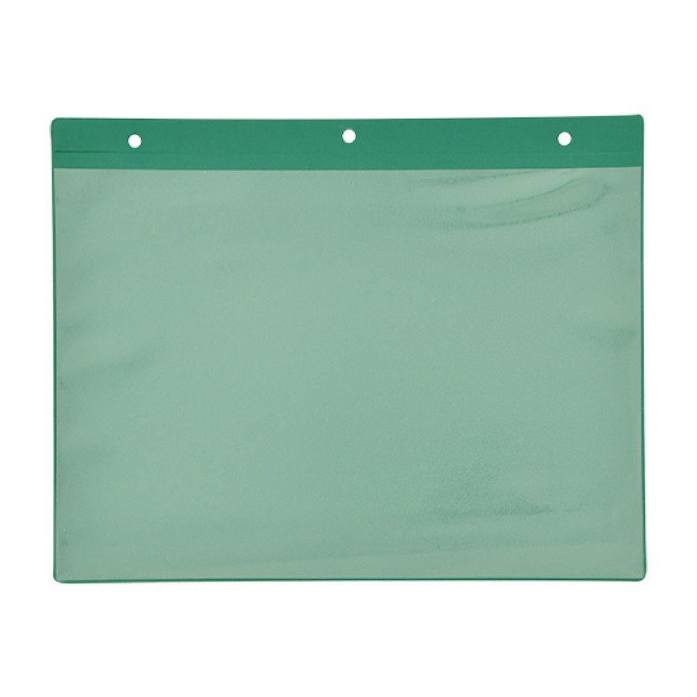 Imagen del producto: bolsillos magnéticos, DIN A5 horizontal, ranura superior, verde