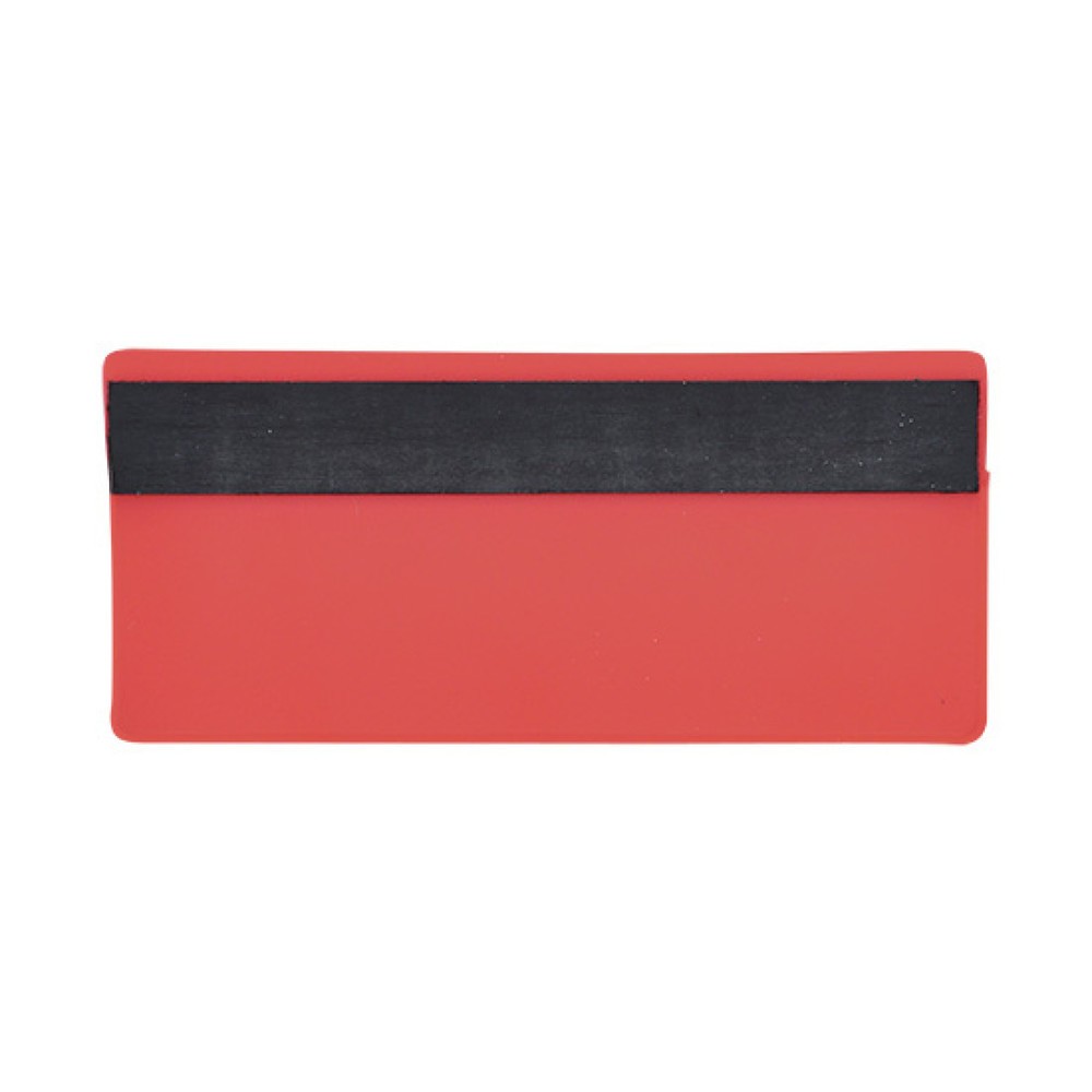 Número de imagen del producto 2: bolsas magnéticas, 50 x 110 mm, ranura superior, rojo
