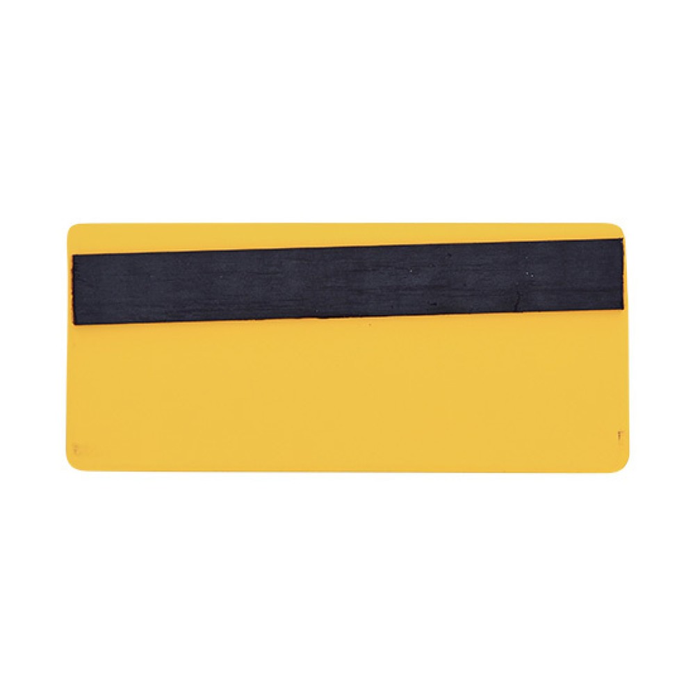 Número de imagen del producto 2: bolsas magnéticas, 50 x 110 mm, ranura superior, amarillo