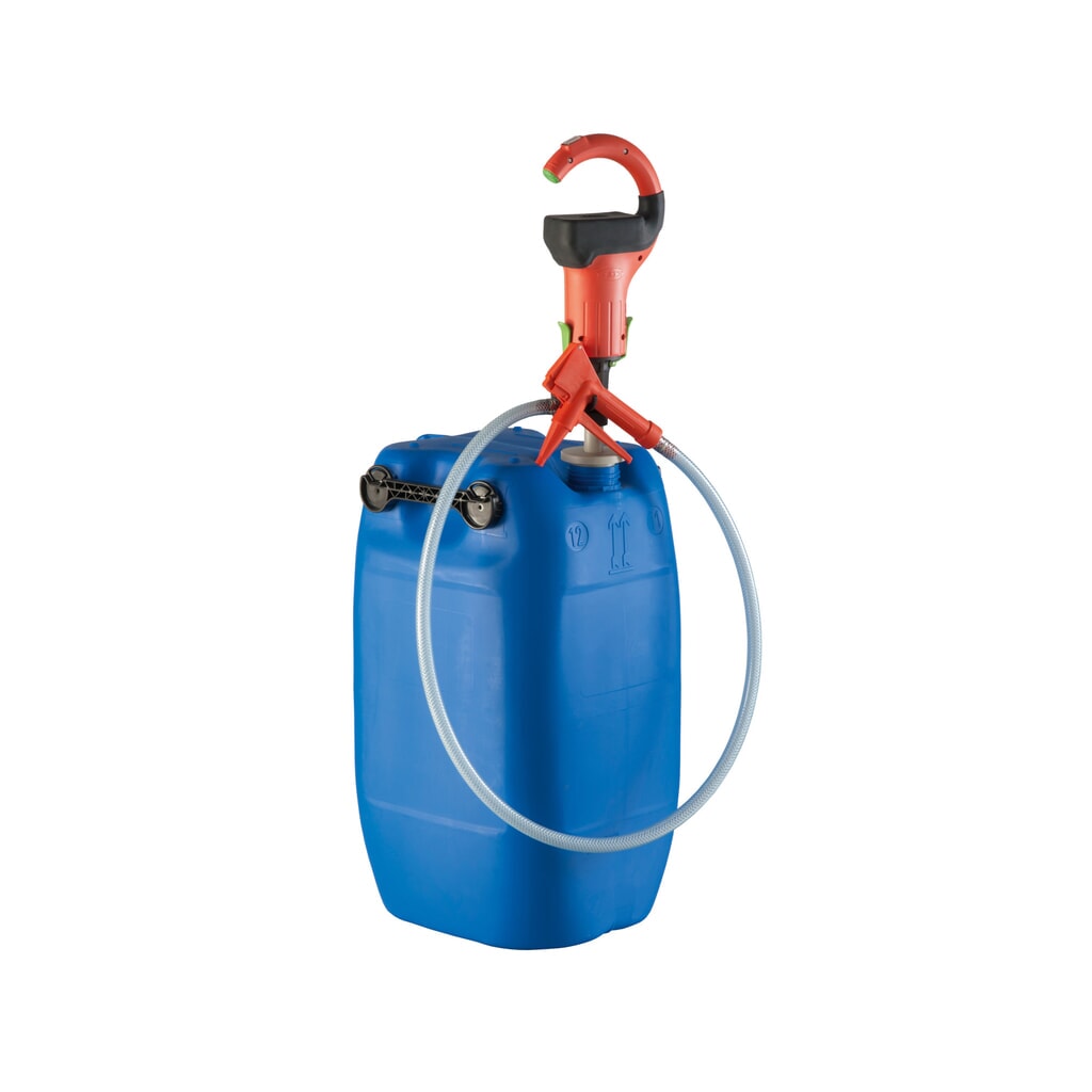 Bomba Combiflux con motor a batería, capacidad de bombeo máx: 40 l/min, para bidones Imagen del producto: Bomba Combiflux con motor a batería, capacidad de bombeo máx: 40 l/min, para bidones