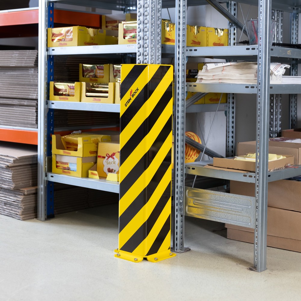 Número de imagen del producto 6: Bordillo protector Steinbock® SAW-1, perfil en U, H x A x F 800 x 160 x 160 mm