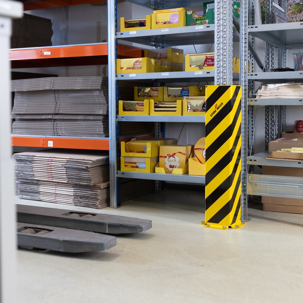 Número de imagen del producto 8: Bordillo protector Steinbock® SAW-1, perfil en U, H x A x F 800 x 160 x 160 mm