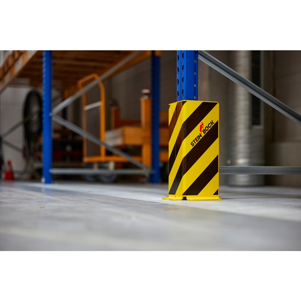 Número de imagen del producto 11: Bordillo protector Steinbock® SAW-1, perfil en U, H x A x F 400 x 160 x 160 mm