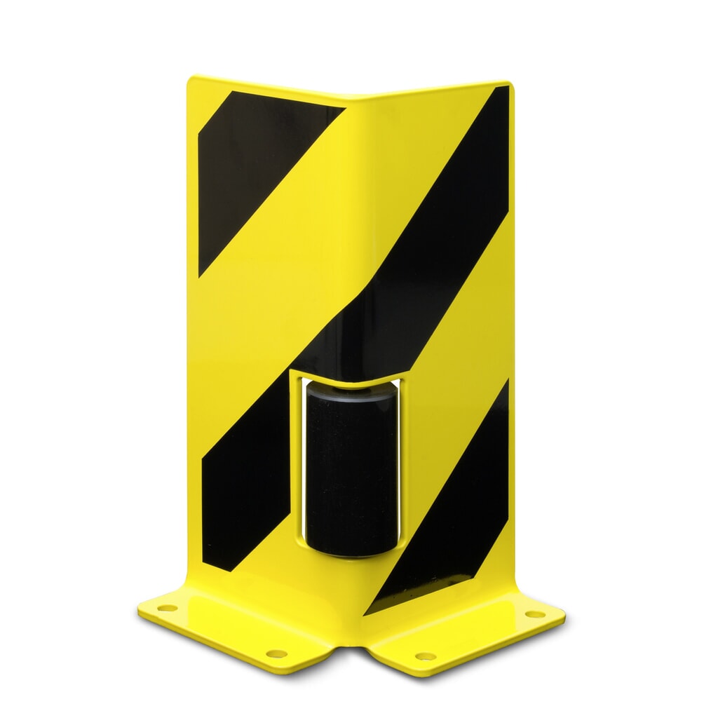 Protección anticolisión con rodillo guía, perfil angular, H x A x F 400 x 160 x 160 mm Número de imagen del producto 2: Protección anticolisión con rodillo guía, perfil angular, H x A x F 400 x 160 x 160 mm