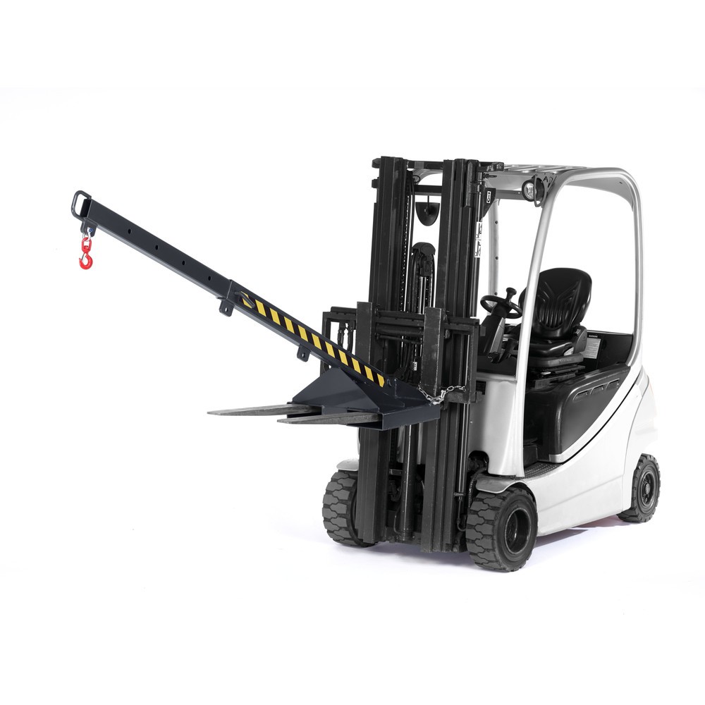 Número de imagen del producto 2: Brazo de carga, modelo RLH-T, CC 175 - 1.000 kg, extensible, RAL 7016 gris antracita