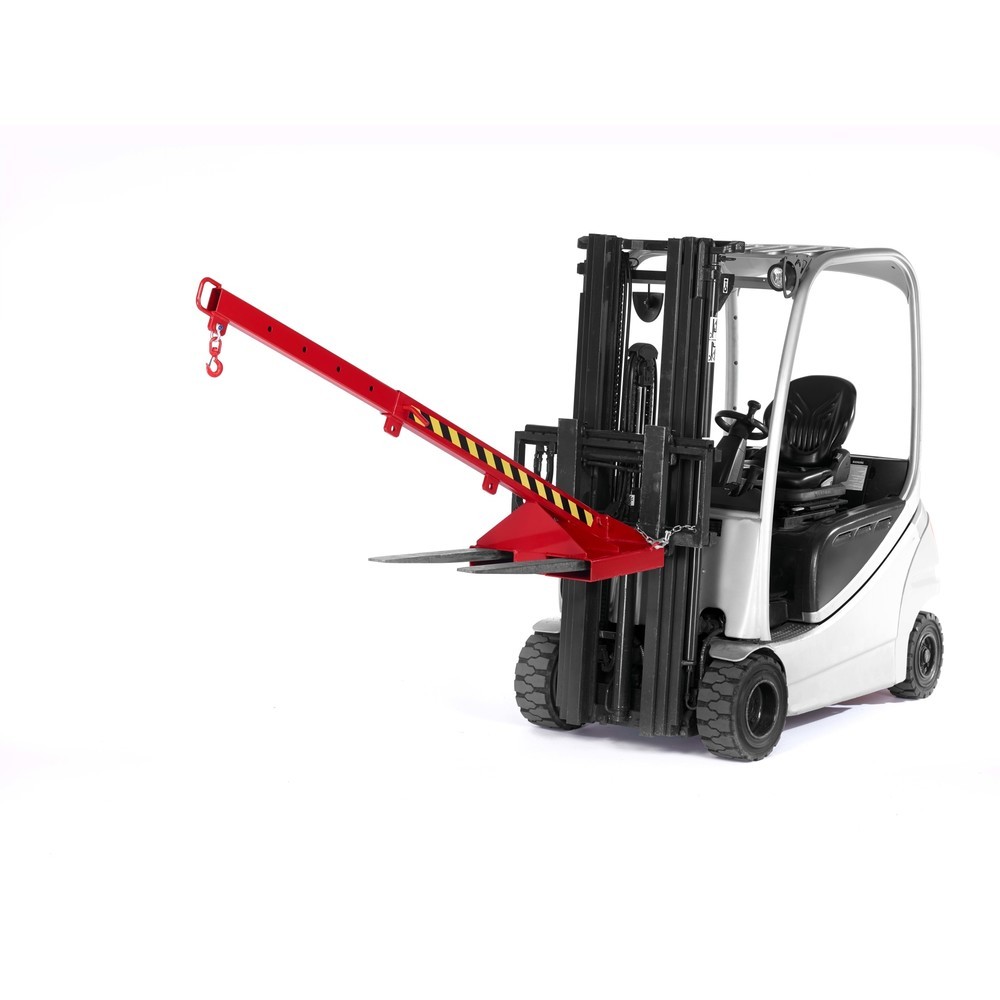 Número de imagen del producto 2: Brazo de carga, modelo RLH-T, CC 175 - 1.000 kg, extensible, RAL 3000 rojo fuego