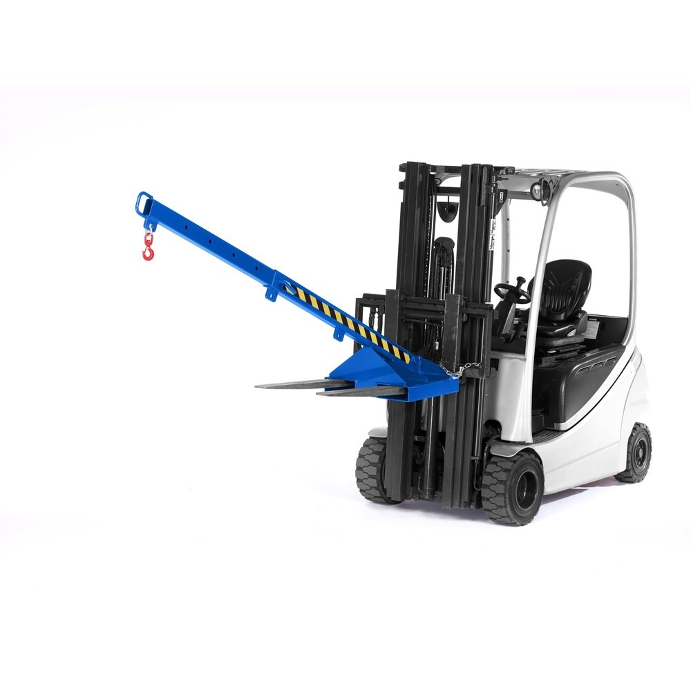 Número de imagen del producto 2: Brazo de carga, modelo RLH-T, CC 175 - 1.000 kg, extensible, RAL 5010 azul genciana