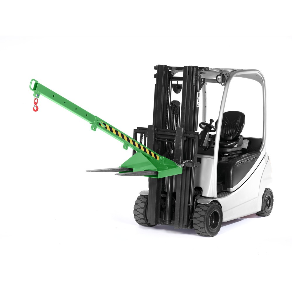 Número de imagen del producto 2: Brazo de carga, modelo RLH-T, CC 175 - 1.000 kg, extensible, RAL 6018 rojo fuego