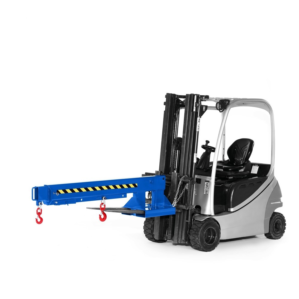 Número de imagen del producto 3: Brazo de grúa, modelo RKA, CC 650 - 3.000 kg, RAL 5010 azul genciana