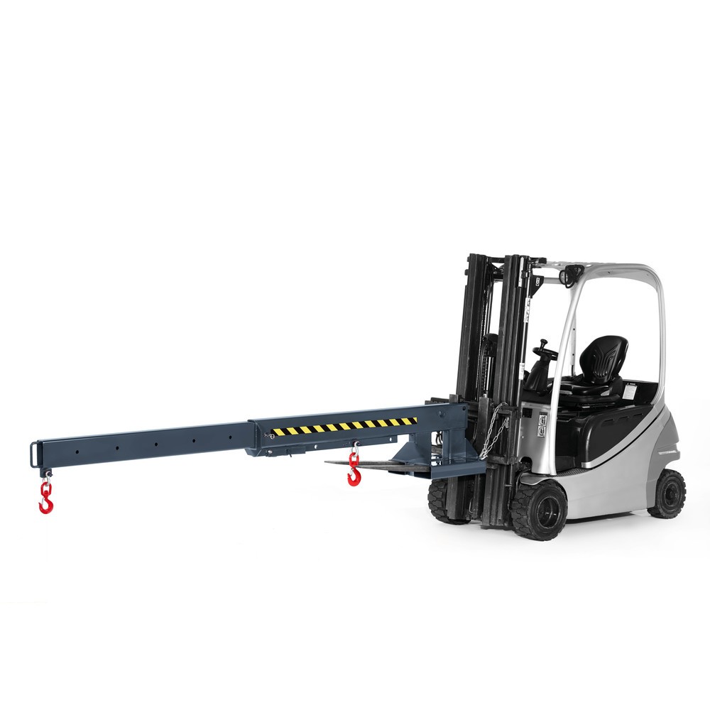 Número de imagen del producto 2: Brazo de grúa, modelo RKA, CC 650 - 3.000 kg, RAL 7016 gris antracita