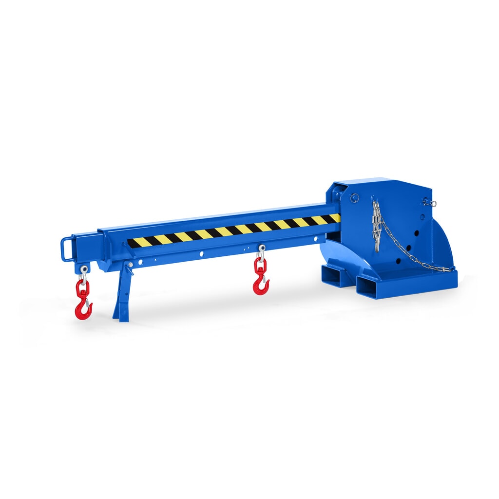 Número de imagen del producto 1: RR-Industrietechnik® Brazo de grúa tipo RKT, capacidad de carga 650 - 3.000 kg, RAL 5010 azul genciana