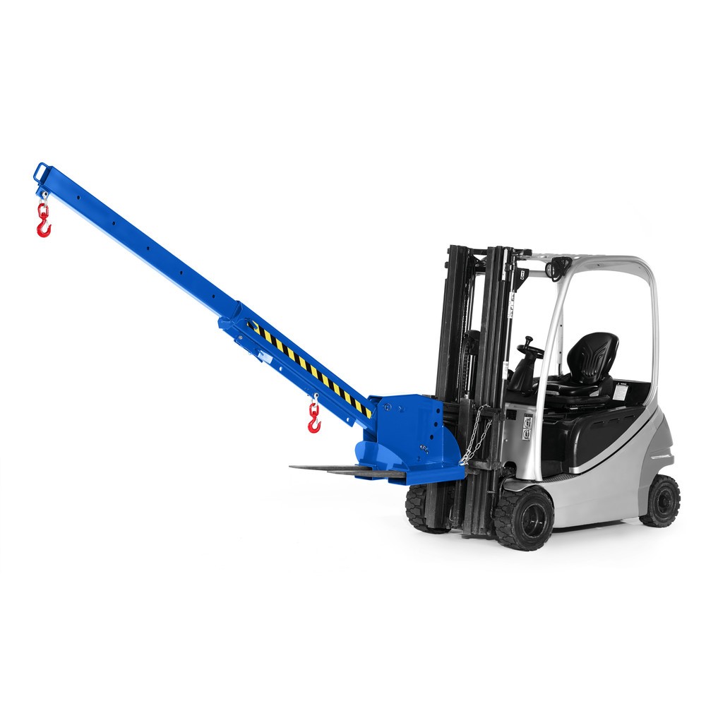 Número de imagen del producto 3: Brazo de grúa, modelo RKT, CC 650 - 3.000 kg, RAL 5010 azul genciana