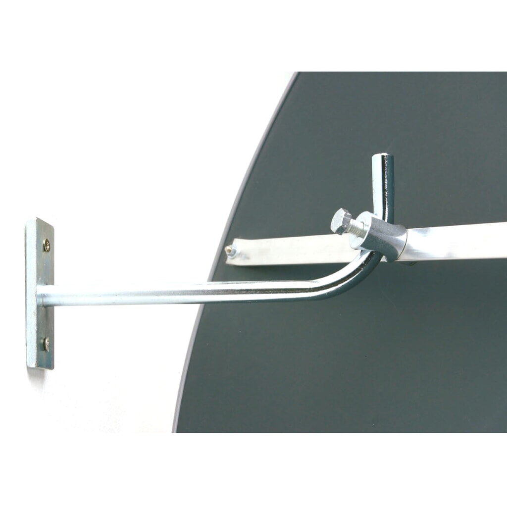 Brazo de pared largo para espejo de vigilancia Detektiv, acero, 550 mm Imagen del producto: Brazo de pared largo para espejo de vigilancia Detektiv, acero, 550 mm