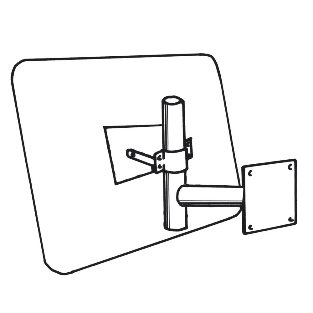 Imagen del producto: Brazo de pared para espejo industrial DIAMOND