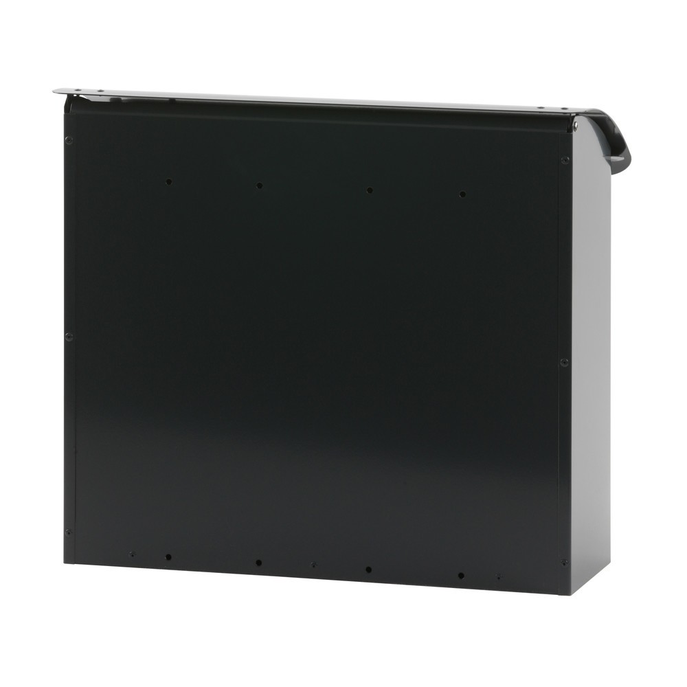 Número de imagen del producto 4: Buzón de pared 160 x 415 x 420 mm (largo x ancho x alto) con boca de vertido con llave antracita