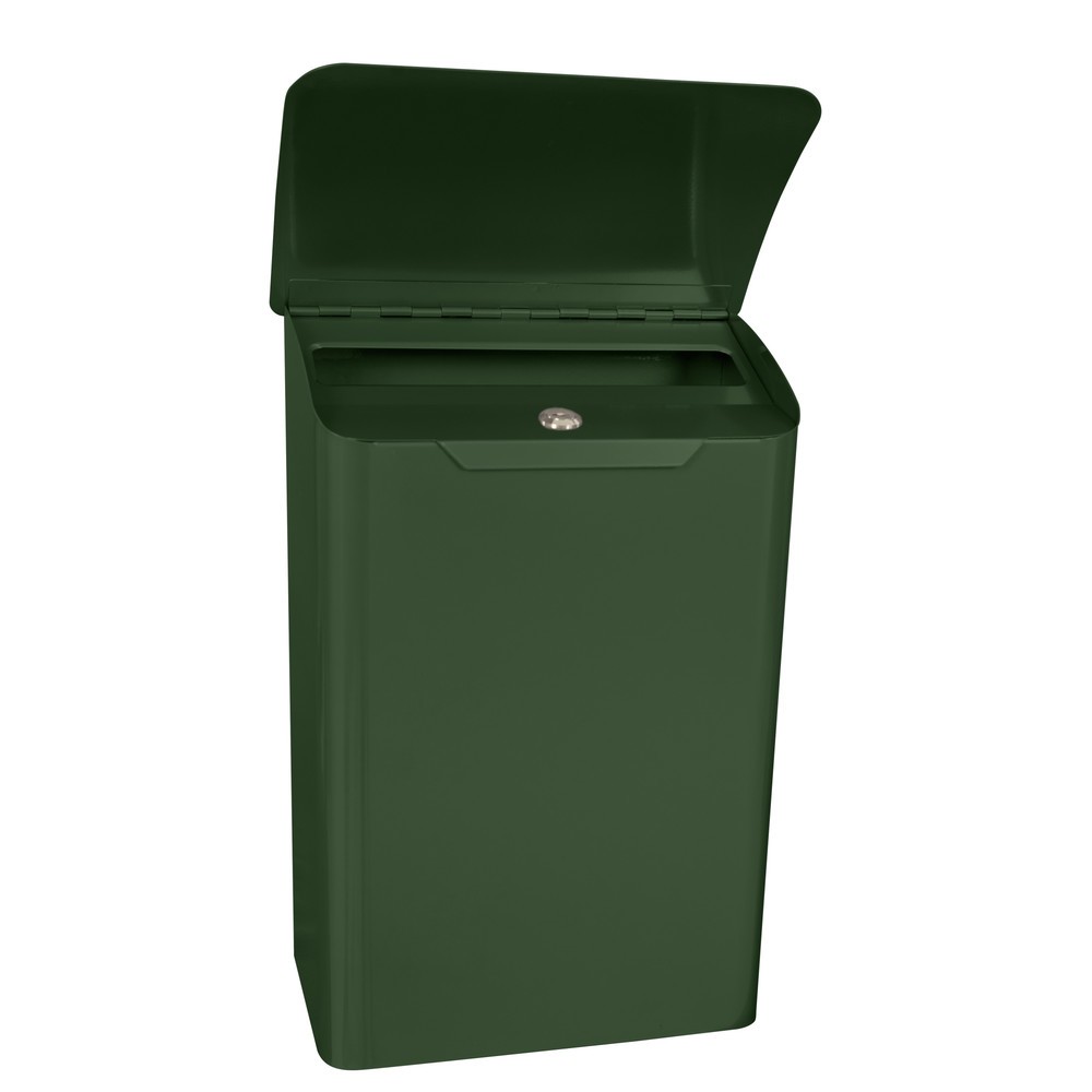 Número de imagen del producto 2: Buzón de pared Deniande acero galvanizado con cerradura cilíndrica verde