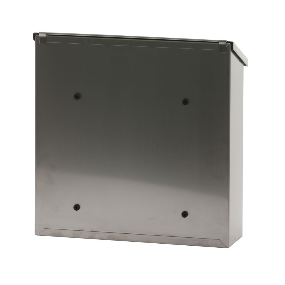 Número de imagen del producto 3: Buzón de pared Malagan con cerradura cilíndrica de acero inoxidable