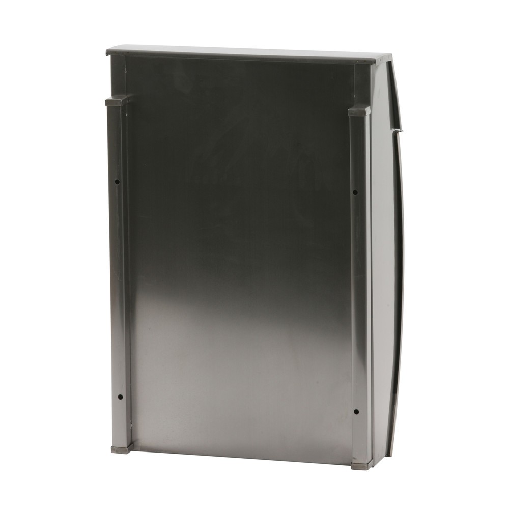 Número de imagen del producto 3: Buzón de pared Tian de acero inoxidable con cerradura cilíndrica