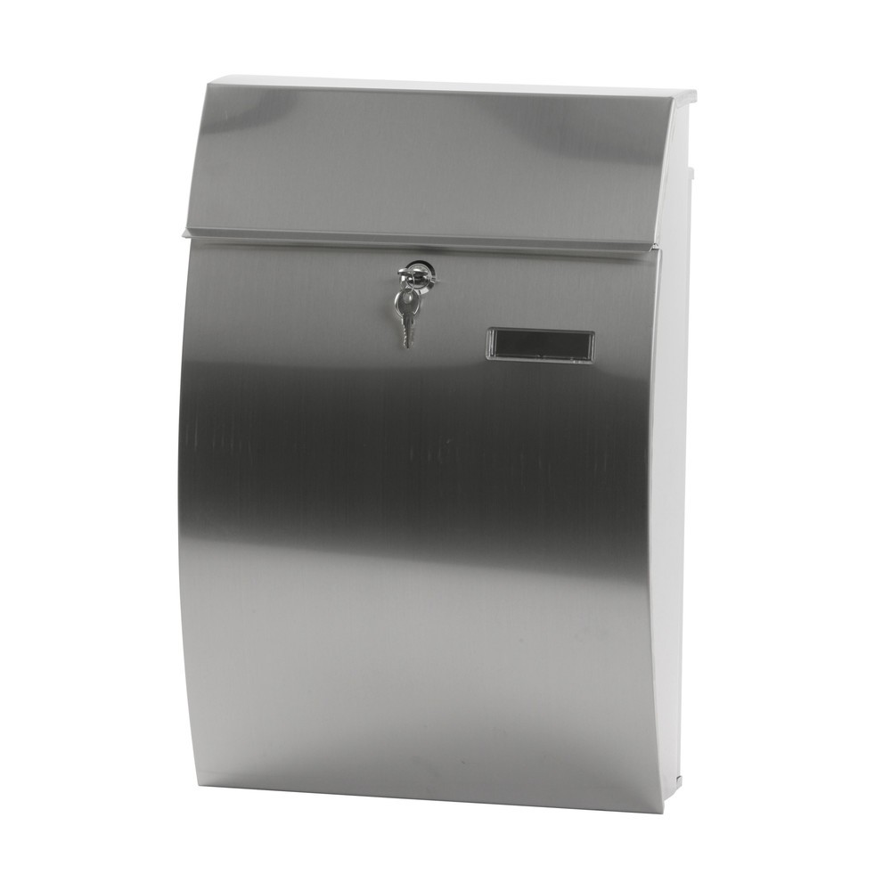 Número de imagen del producto 4: Buzón de pared Tian de acero inoxidable con cerradura cilíndrica