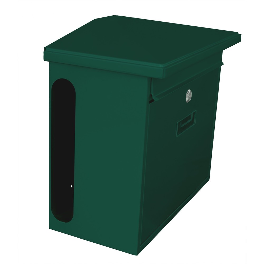 Número de imagen del producto 2: Buzón de pared Zamoran de acero galvanizado verde
