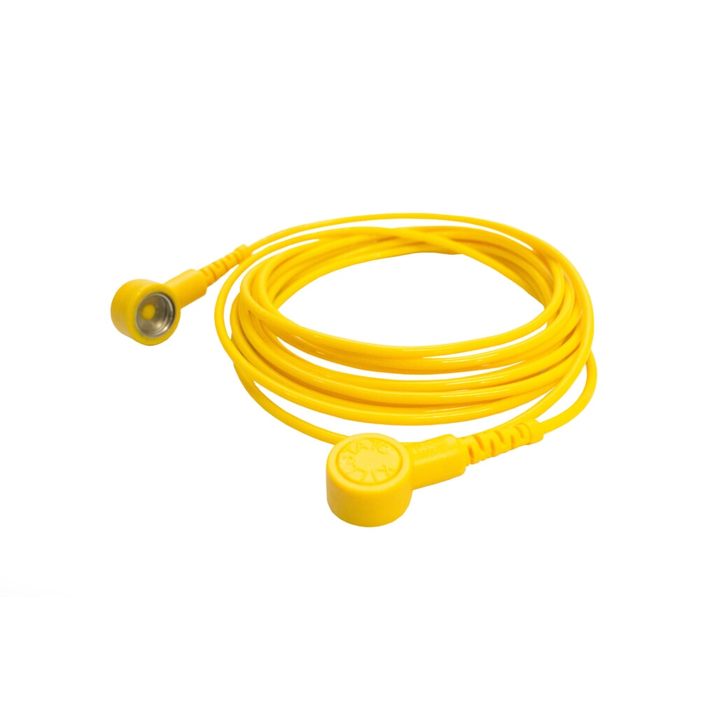 COBA Cable de puesta a tierra para alfombrillas COBA ESD, longitud 3,0 m Imagen del producto: COBA Cable de puesta a tierra para alfombrillas COBA ESD, longitud 3,0 m