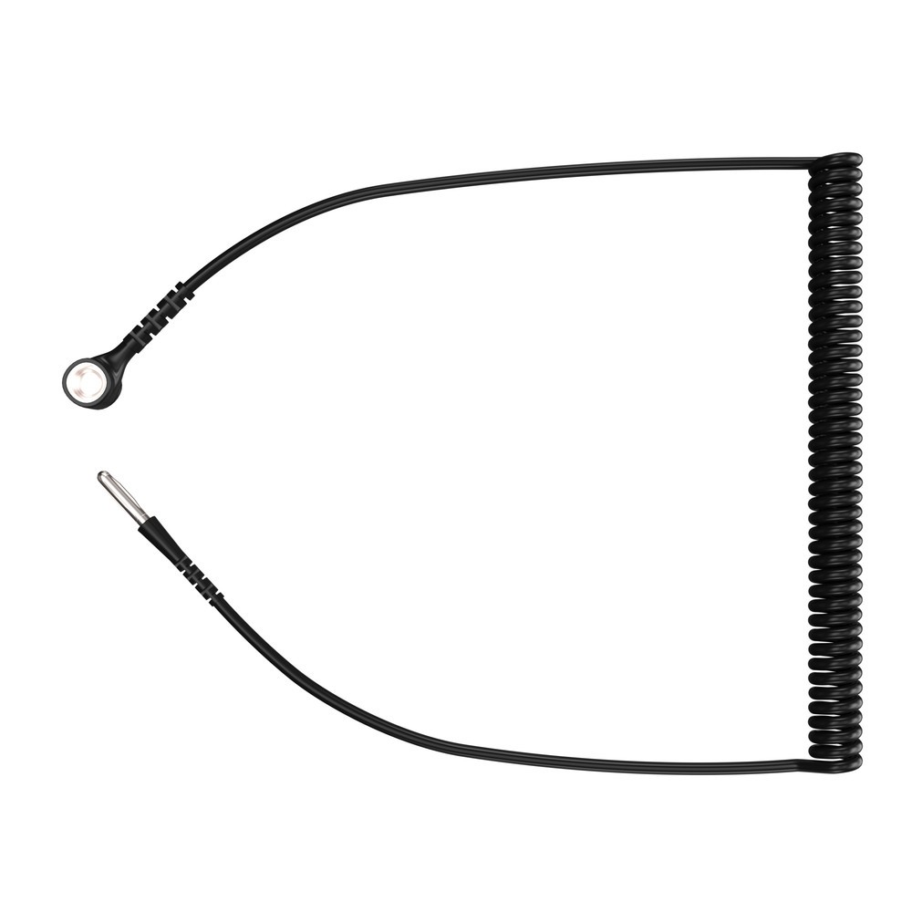 Número de imagen del producto 2: Cable espiral ESD para alfombrillas de trabajo NoTrax Anti-Stat POP™/High Tech POP™