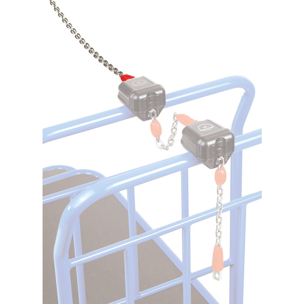 Imagen del producto: cadena colgar de pared para carro|plataforma de transporte de fetra® efectivo